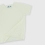 Pull en coton manches courtes  garçon, blanc Pull en coton manches courtes  garçon, blanc