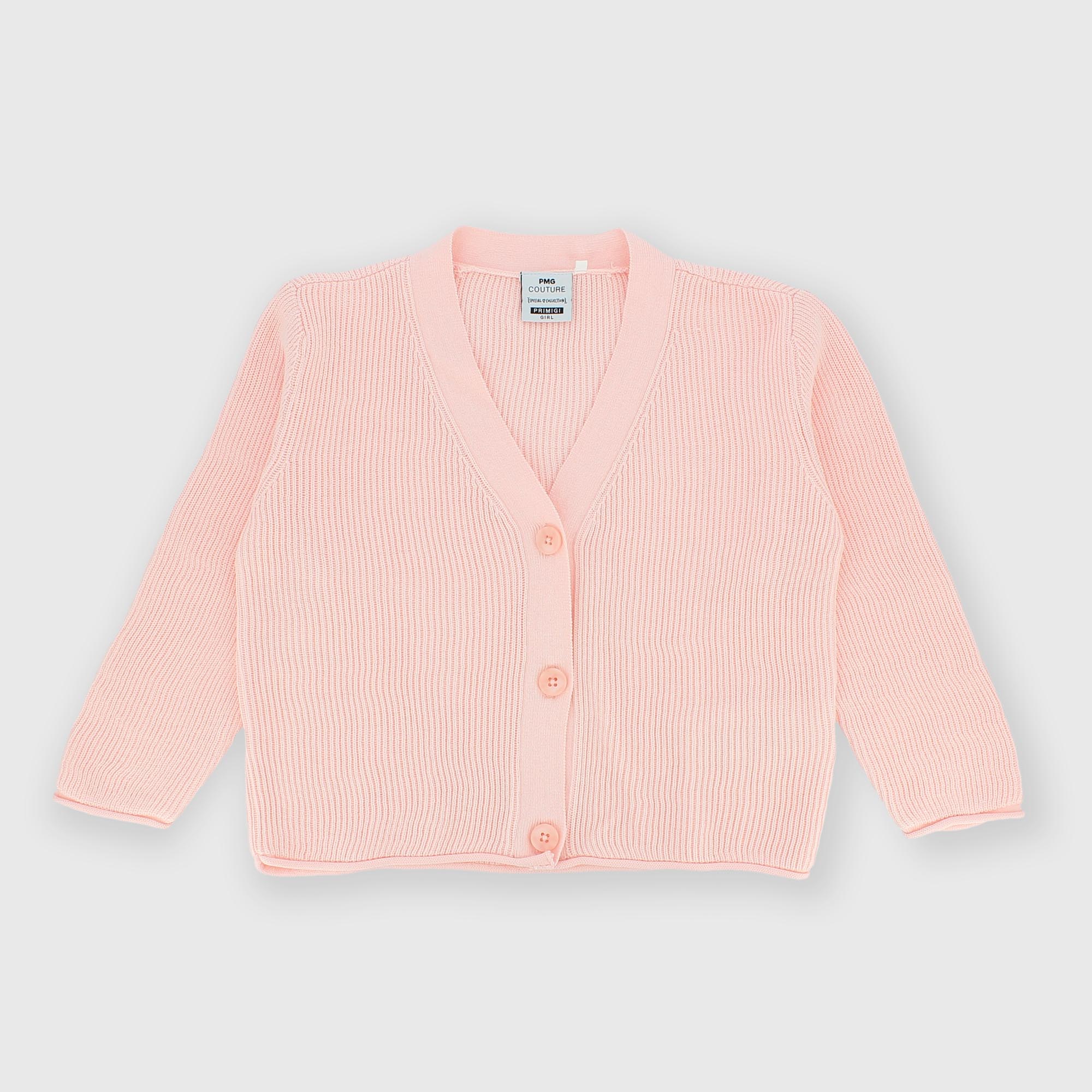 Girl's coton Cardigan, pink