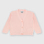 Cardigan in cotone da bambina, rosa Cardigan in cotone da bambina, rosa