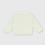Newborn coton Cardigan, white Newborn coton Cardigan, white