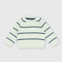 Newborn coton pullover, blue Newborn coton pullover, blue