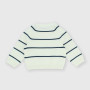 Newborn coton pullover, blue Newborn coton pullover, blue