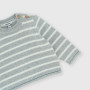 Pull en coton  nouveau-né,  gris Pull en coton  nouveau-né,  gris