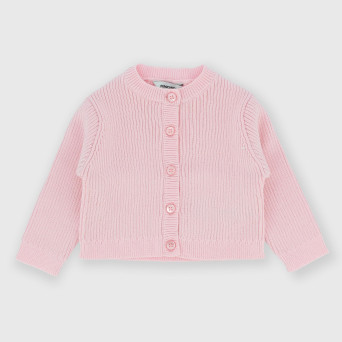 Newborn coton Cardigan, pink Newborn coton Cardigan, pink