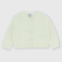 Cardigan en coton  nouveau-née, blanc Cardigan en coton  nouveau-née, blanc