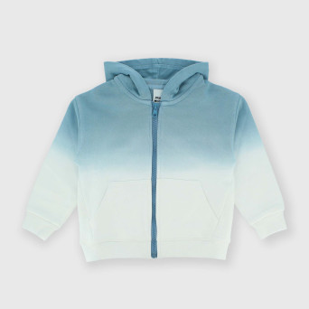 Boy's open headed sweatshirt, blue Boy's open headed sweatshirt, blue