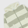 Offenes Kapuzensweatshirt für Mädchen, braun Offenes Kapuzensweatshirt für Mädchen, braun