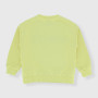 Boy's opened sweat-shirt, yellow Boy's opened sweat-shirt, yellow
