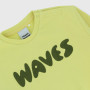 Boy's opened sweat-shirt, yellow Boy's opened sweat-shirt, yellow