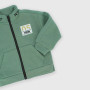 Boy's half-neck sweat-shirt, green Boy's half-neck sweat-shirt, green