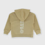 Sudadera abierta con capucha para niño, beige Sudadera abierta con capucha para niño, beige