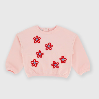 Pile raz du cou  fille, rose Pile raz du cou  fille, rose