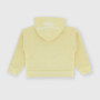 Sudadera abierta con capucha para niña, beige Sudadera abierta con capucha para niña, beige
