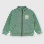 Jungen Pullover Mit Reissverschluss in Plüsch Jungen Pullover Mit Reissverschluss in Plüsch