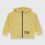 Sudadera abierta con capucha para niño, amarillo Sudadera abierta con capucha para niño, amarillo