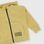 Sudadera abierta con capucha para niño, amarillo Sudadera abierta con capucha para niño, amarillo