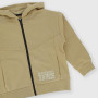 Sudadera abierta con capucha para niño, beige Sudadera abierta con capucha para niño, beige