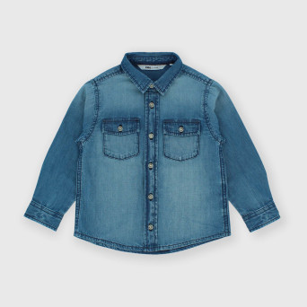 Boy's denim shirt, blue Boy's denim shirt, blue
