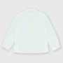 Camicia in cotone-lino da bambino, bianco Camicia in cotone-lino da bambino, bianco