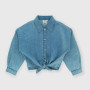 Chemise en jeans pour fille, bleu Chemise en jeans pour fille, bleu