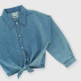 Chemise en jeans pour fille, bleu Chemise en jeans pour fille, bleu