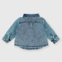 Camicia in jeans da neonato, blu Camicia in jeans da neonato, blu