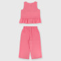 Pink two-piece girl's outfit Pink two-piece girl's outfit