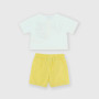 Conjunto de dos piezas de bebé, blanco Conjunto de dos piezas de bebé, blanco