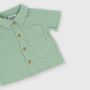 Two-piece suit for newborn, green Two-piece suit for newborn, green