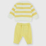 Conjunto de dos piezas para bebé, amarillo Conjunto de dos piezas para bebé, amarillo