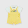 Two-piece suit for newborn, yellow Two-piece suit for newborn, yellow
