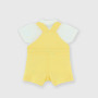Conjunto de dos piezas para bebé, amarillo Conjunto de dos piezas para bebé, amarillo