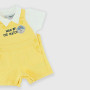 Conjunto de dos piezas para bebé, amarillo Conjunto de dos piezas para bebé, amarillo