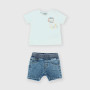 Conjunto de dos piezas de bebé, blanco Conjunto de dos piezas de bebé, blanco