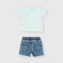 Conjunto de dos piezas de bebé, blanco Conjunto de dos piezas de bebé, blanco