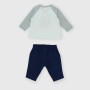 Conjunto de dos piezas de bebé, blanco Conjunto de dos piezas de bebé, blanco