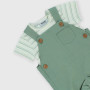 Conjunto de dos piezas para bebé, verde Conjunto de dos piezas para bebé, verde