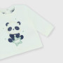 Two-piece suit for newborn, white Two-piece suit for newborn, white