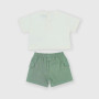 Two-piece suit for newborn, white Two-piece suit for newborn, white