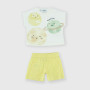 Two-piece suit for newborn, white Two-piece suit for newborn, white