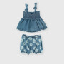 Conjunto de dos piezas para bebé, azul Conjunto de dos piezas para bebé, azul