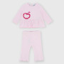 Conjunto de dos piezas de bebé, rosa Conjunto de dos piezas de bebé, rosa