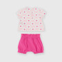 Conjunto de dos piezas de bebé, rosa Conjunto de dos piezas de bebé, rosa