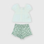 Conjunto de dos piezas de bebé, blanco Conjunto de dos piezas de bebé, blanco