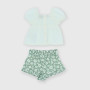 Conjunto de dos piezas de bebé, blanco Conjunto de dos piezas de bebé, blanco