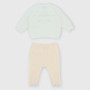 White two-piece baby girl outfit White two-piece baby girl outfit