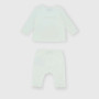 Conjunto de dos piezas de bebé, blanco Conjunto de dos piezas de bebé, blanco