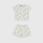 Conjunto de dos piezas de bebé, blanco Conjunto de dos piezas de bebé, blanco