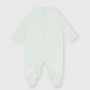 Mono de tejido Interlock unisex, blanco Mono de tejido Interlock unisex, blanco