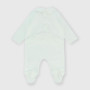 Tutina in ciniglia da unisex, bianco Tutina in ciniglia da unisex, bianco